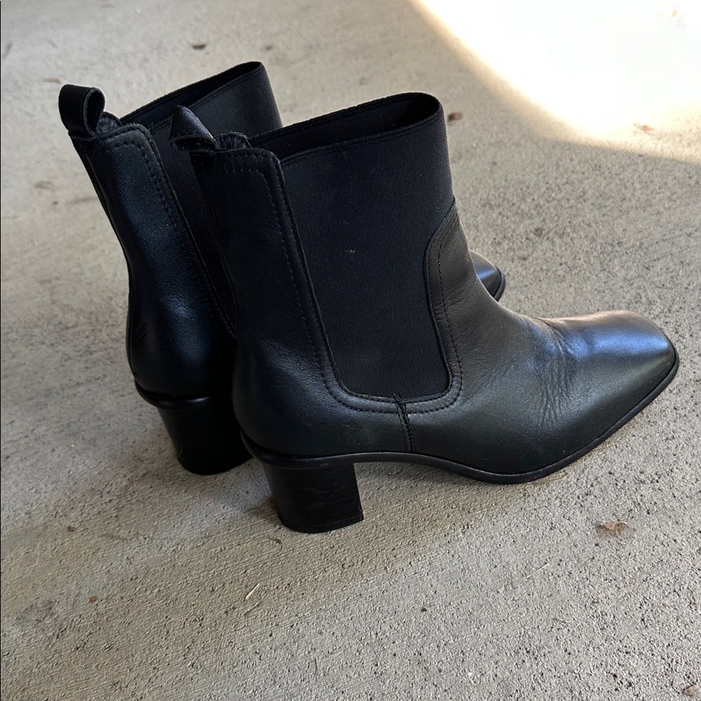Patina Portland Leather Vero Chelsea Black Leather boots Women’s Sz 8